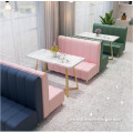 modern upholstered booth seating leather wood booth sofa